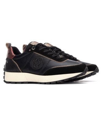 Carmela Usnjene športne copate 162699 black