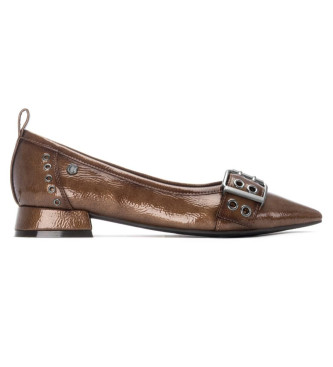 Carmela Lederen schoenen 162709 bruin