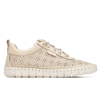 Carmela Leather Sneakers 163099 beige