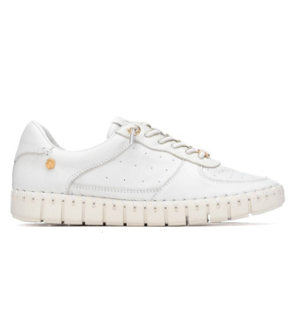 Carmela Leather Sneakers 163102 white