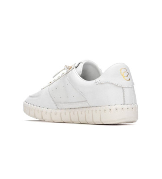 Carmela Leather Sneakers 163102 white