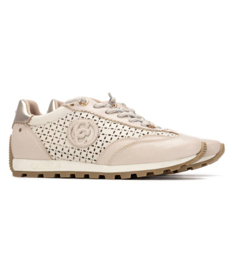 Carmela Leather Sneakers 163113 beige