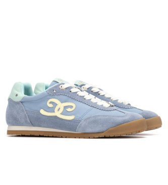 Carmela Leder Turnschuhe 163119 blau
