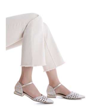 Carmela Bailarinas em pele 163130 douradas