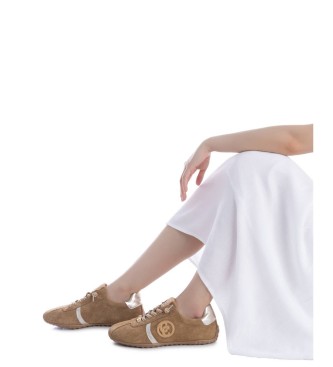 Carmela Leder Turnschuhe 163173 braun