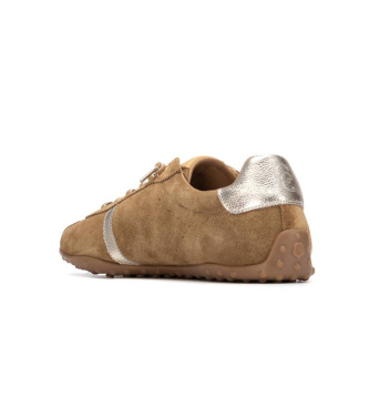 Carmela Leder Turnschuhe 163173 braun