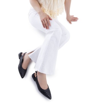 Carmela Sapatos de couro 163176 preto