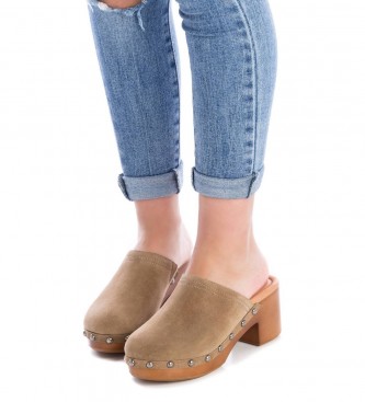 Carmela Chaussures en cuir marron 160461 - Hauteur du talon 7cm