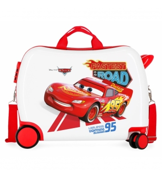 Joumma Bags Wielokierunkowa walizka na kółkach Cars Good Mood 2 -39x50x20cm