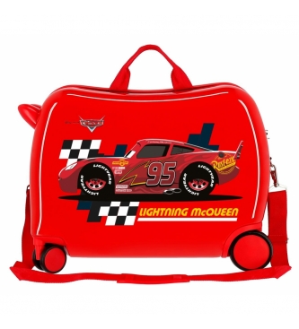Joumma Bags Czerwona walizka McQueen -38x50x20cm