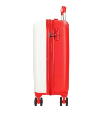 Disney Cabin size suitcase Cars Good mood rigid 50 cm white