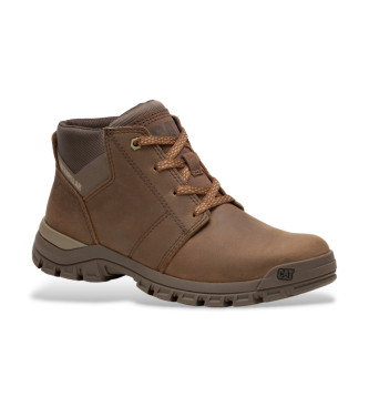 Caterpillar Threshold Chukk braune Lederstiefel