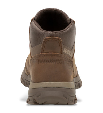 Caterpillar Bottes en cuir marron Threshold Chukk