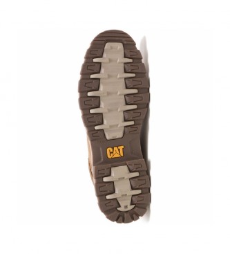 Caterpillar Botas de couro para tornozelo P723787 castanho