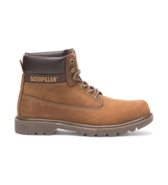 Caterpillar Bottines en cuir Colorado 2.0 marron fonc