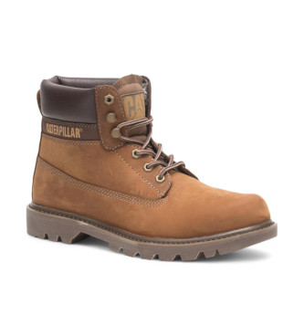 Caterpillar Bottines en cuir Colorado 2.0 marron fonc