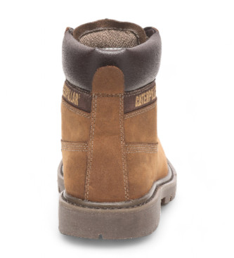 Caterpillar Bottines en cuir Colorado 2.0 marron fonc