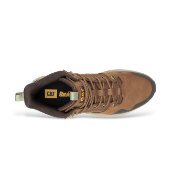 Caterpillar Stivali in pelle sneaker color marrone