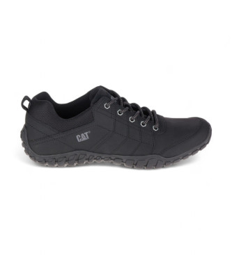 Caterpillar Instruct Leder Sneakers schwarz