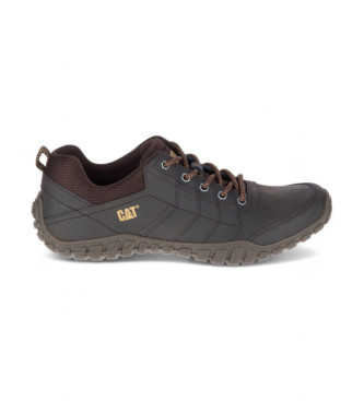 Caterpillar Zapatillas de Piel Instruct marrn