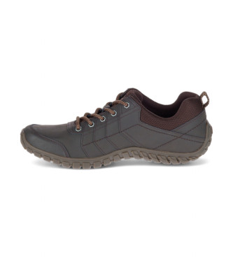 Caterpillar Zapatillas de Piel Instruct marrn