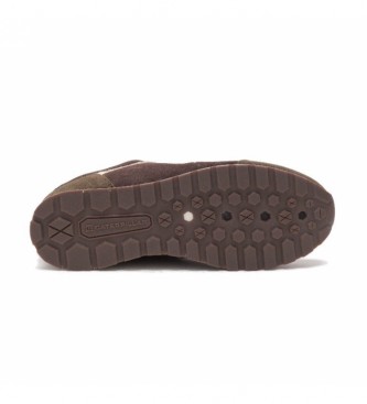 Caterpillar Ventura Hiker Lo leather shoes brown