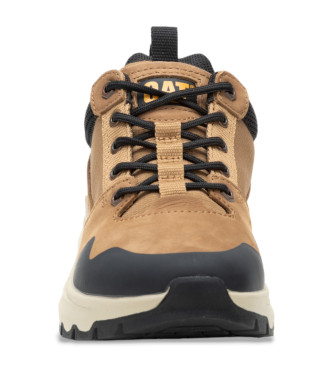 Caterpillar Bruin Colorado leren sportschoenen