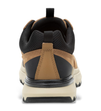 Caterpillar Sneaker Colorado in pelle marrone