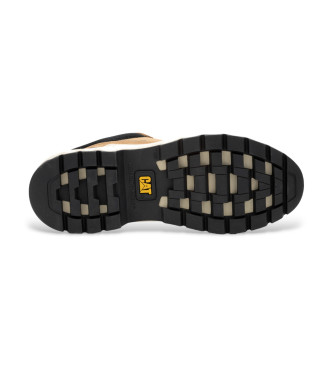 Caterpillar Zapatillas de piel Colorado marrn