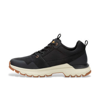 Caterpillar Zapatillas de piel Colorado negro