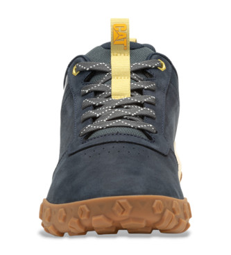 Caterpillar Hex Ready Lo Lederschuhe blau