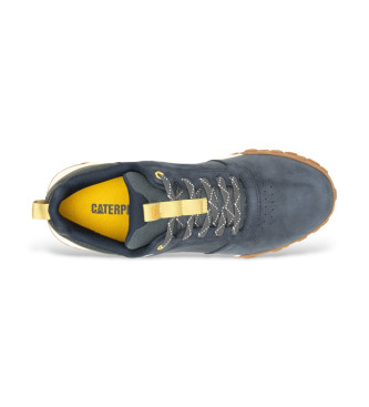 Caterpillar Hex Ready Lo leather shoes blue