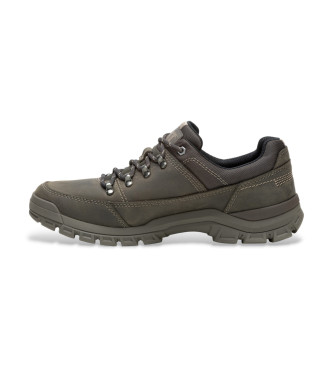 Caterpillar Threshold Hiker brown leather shoes