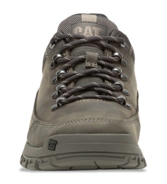 Caterpillar Sneaker Threshold Hiker in pelle marrone