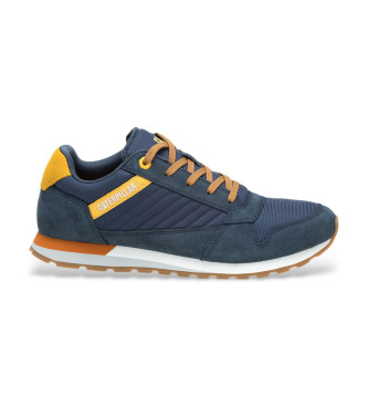 Caterpillar Navy Ventura lder-sneakers