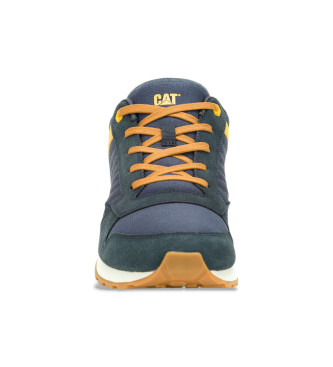 Caterpillar Navy Ventura lder-sneakers