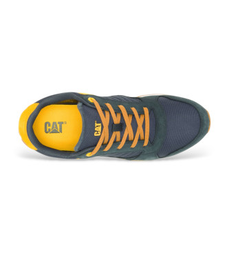 Caterpillar Navy Ventura lder-sneakers