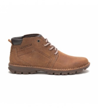 Caterpillar Botas de Couro Castanho Transform 2.0