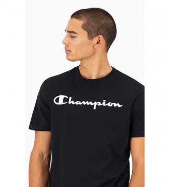 Champion Camiseta con Logo negro