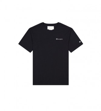 Champion Logo-T-Shirt schwarz