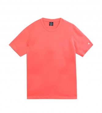 Champion T-shirt med logo i orange