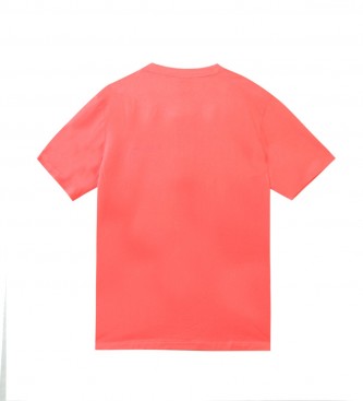 Champion T-shirt com logtipo laranja