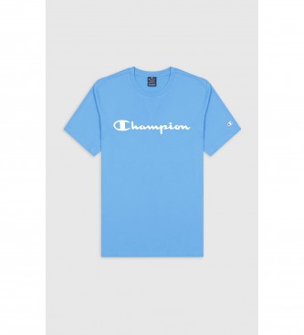 Champion Blauw T-shirt met ronde hals