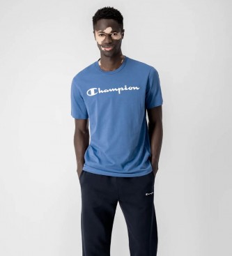 Champion Camiseta Logo azul