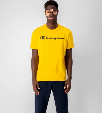 Champion Yellow Logo T-shirt