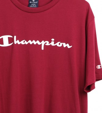 Champion Camiseta Script maroon