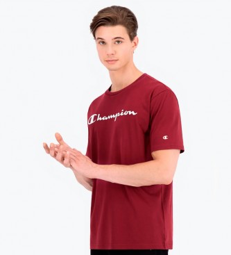 Champion Camiseta Script maroon