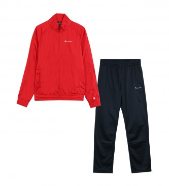 Champion PolyWarp two-piece tracksuit red, blue
