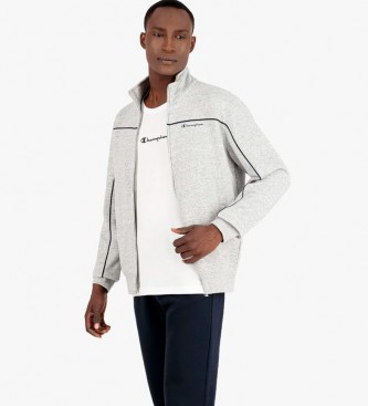 Champion Chándal Contrast Piping Full Zip gris, azul