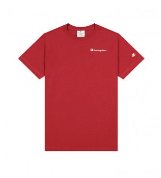 Champion T-shirt Small Script Logo red